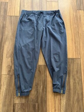 Albion Women's Blue Drawstring Track Joggers